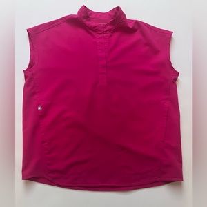 Figs Rafaela oversized scrub top Ultra Rose size XS